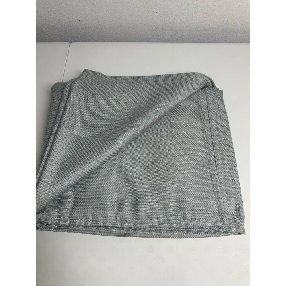 Unbranded Gray Tablecloth Size 98” X 58”